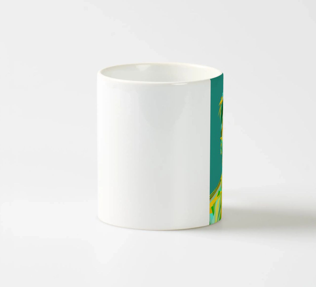 lionel messi retro pop art wpap tazza in ceramica da aiswa