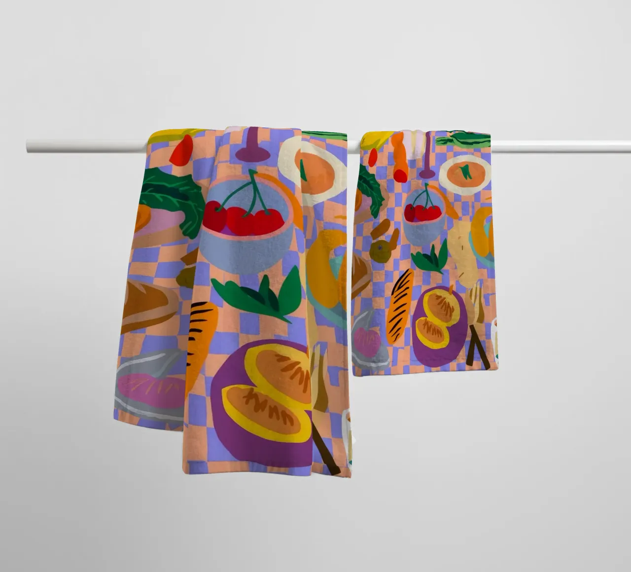 Orchard Table Spread towel by Paez Harmony