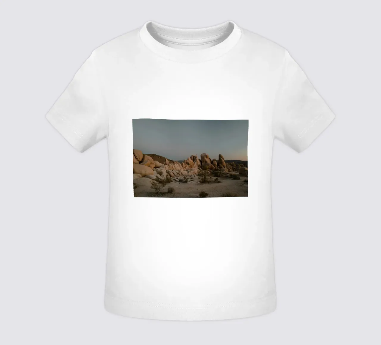 rock formations desert landscape baby t-shirt by Earthly Visions