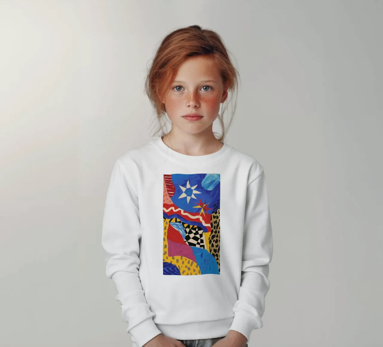 Juego de fragmentos cósmicos sudadera para niño de Lumi Eyes