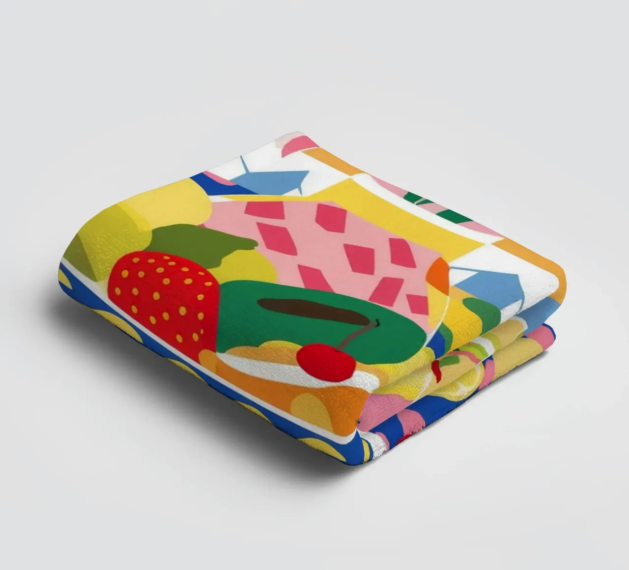 Fiesta di frutta a pois asciugamano da bagno da Paez Harmony