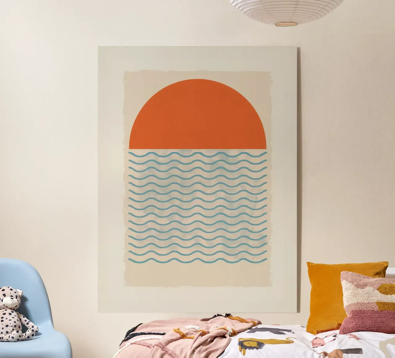 Goccia di sole terracquea plexiglass da Stone Patina