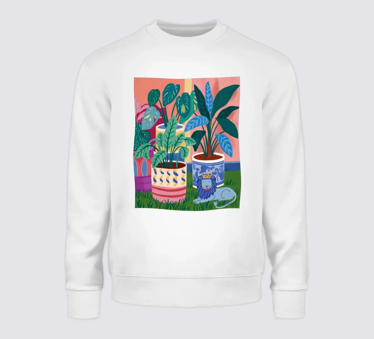 Potplant Catnap sweatshirt van Haven Mirage