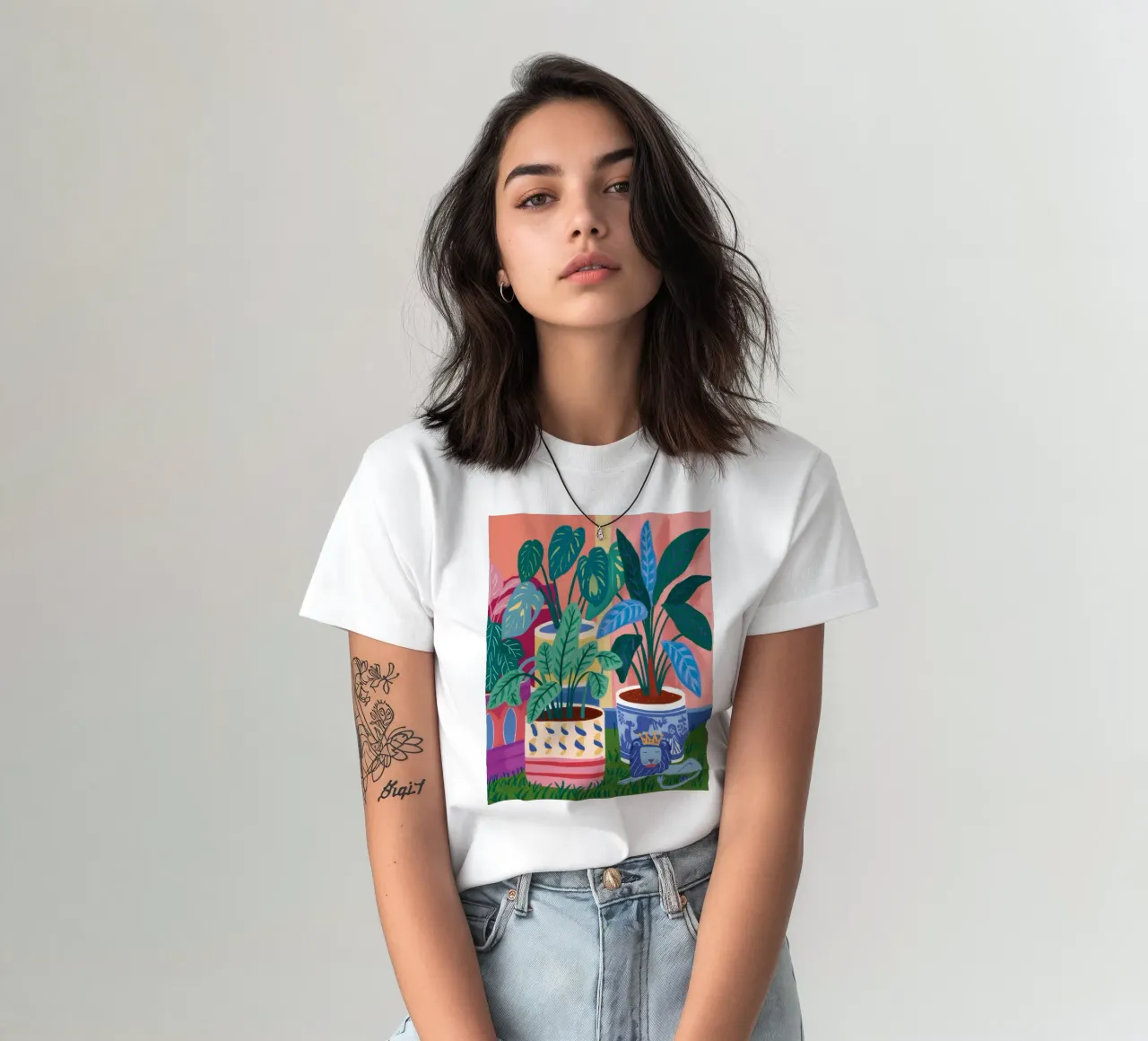 Pianta in vaso Catnap t-shirt da Haven Mirage