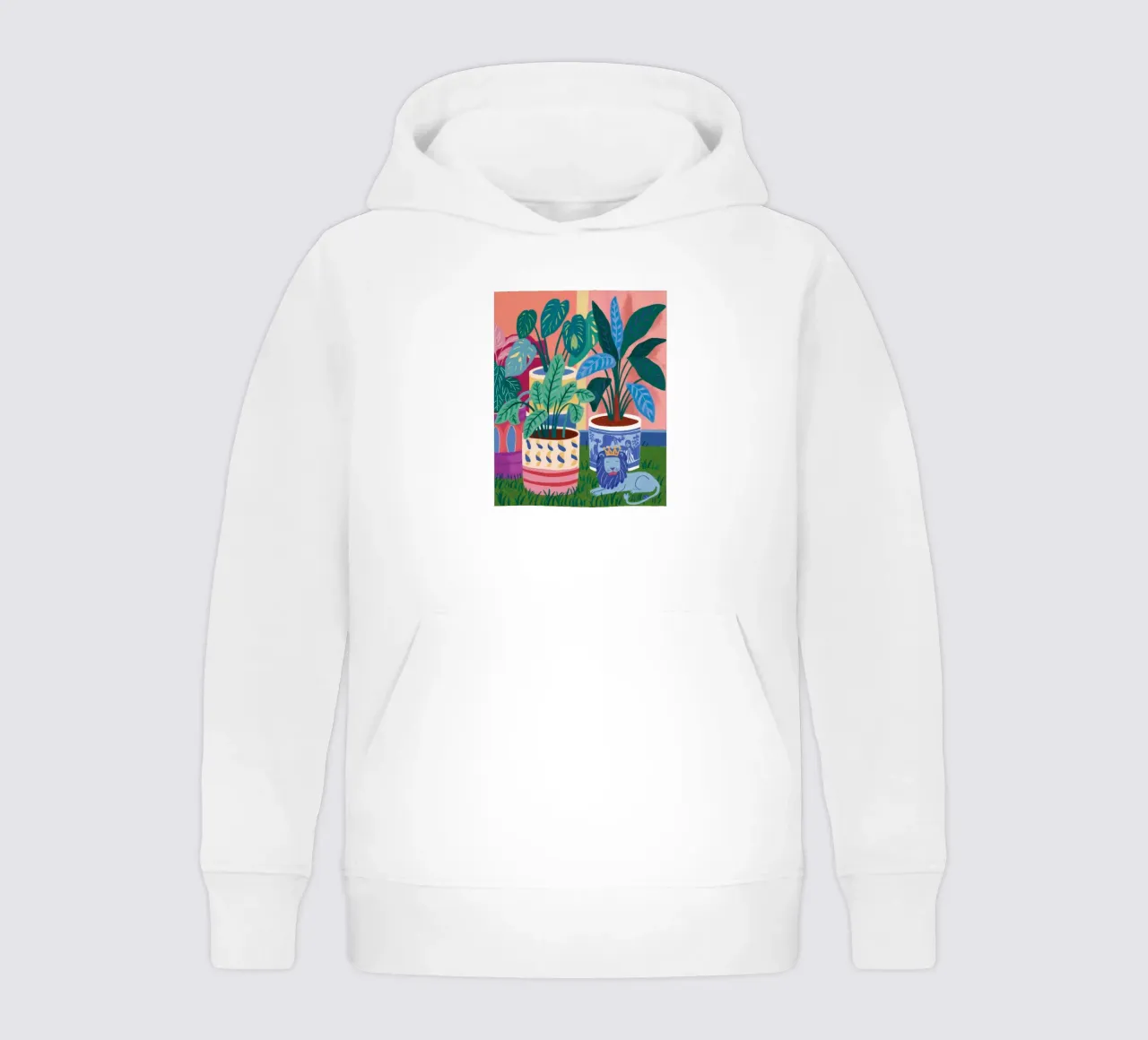 Pianta in vaso Catnap felpa bambino con cappuccio da Haven Mirage