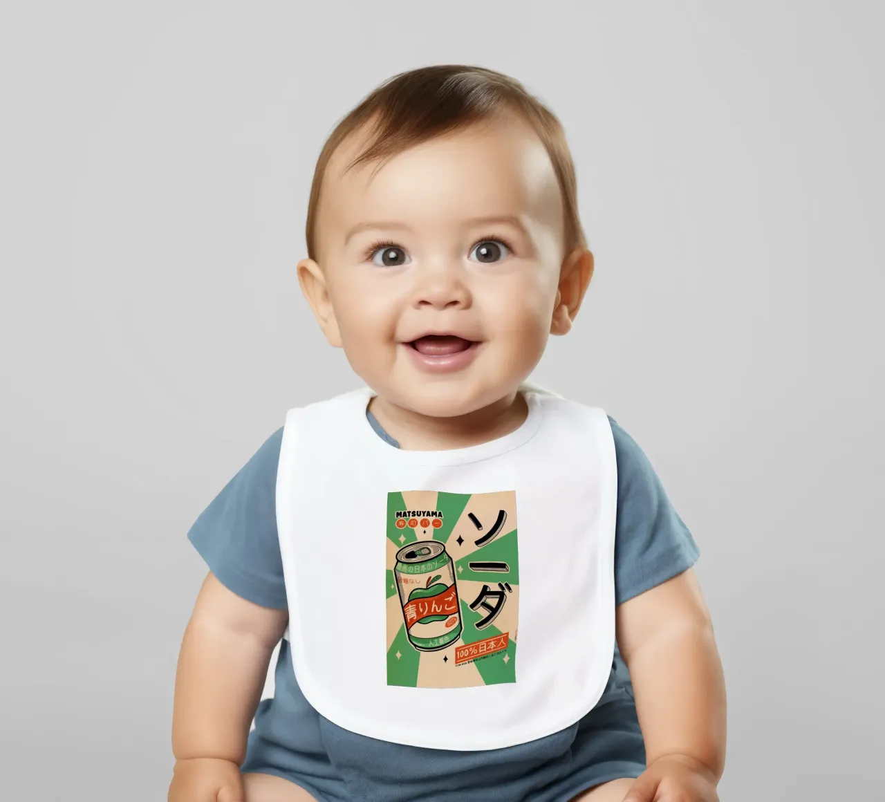 Soda Every Day bavaglino da Rafa Gomes