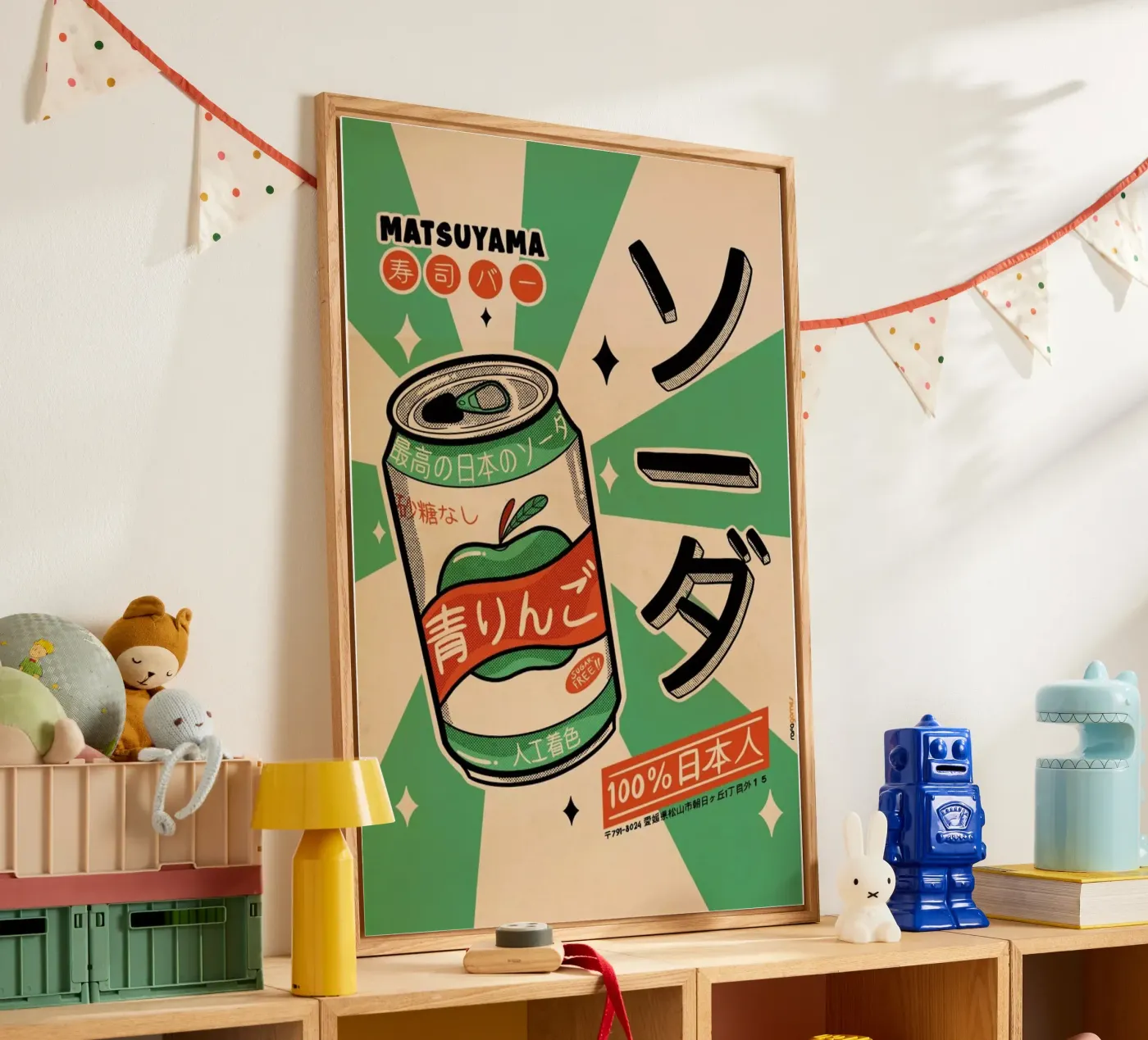 Soda Every Day plexiglass da Rafa Gomes