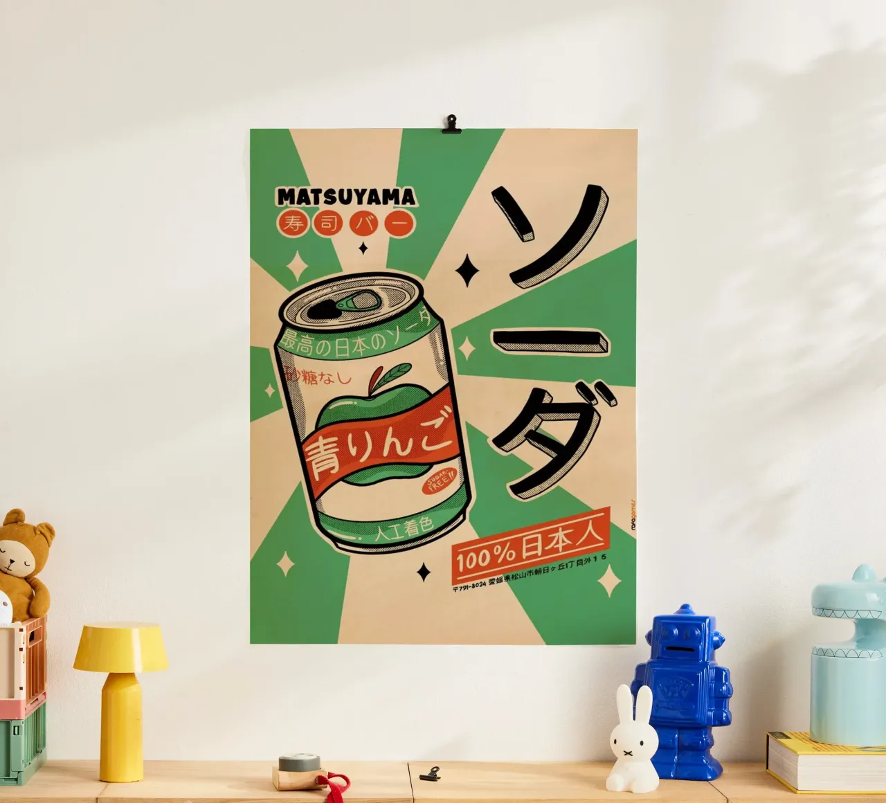 Soda Every Day carta hahnemühle da Rafa Gomes