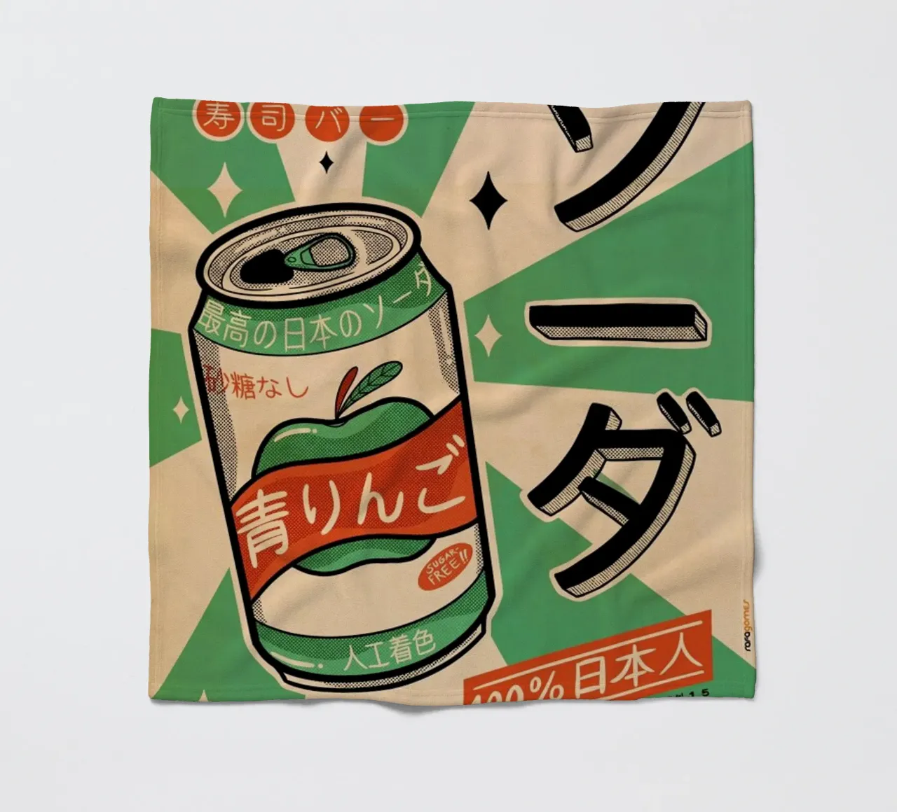 Soda Every Day coperta in pile da Rafa Gomes