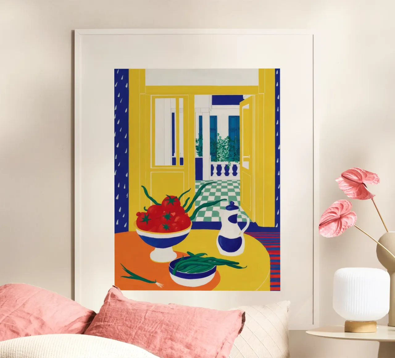 Vaso di limone giallo carta hahnemühle da Haven Mirage