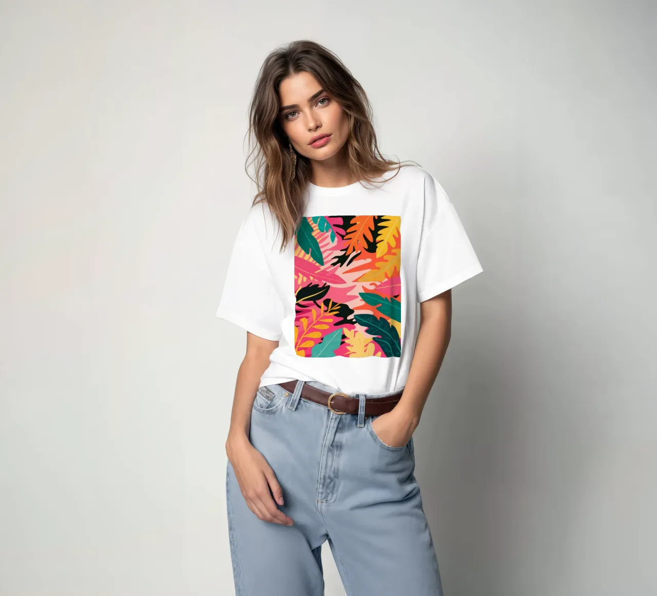 Abstract Jungle Forms t-shirt by Paez Harmony