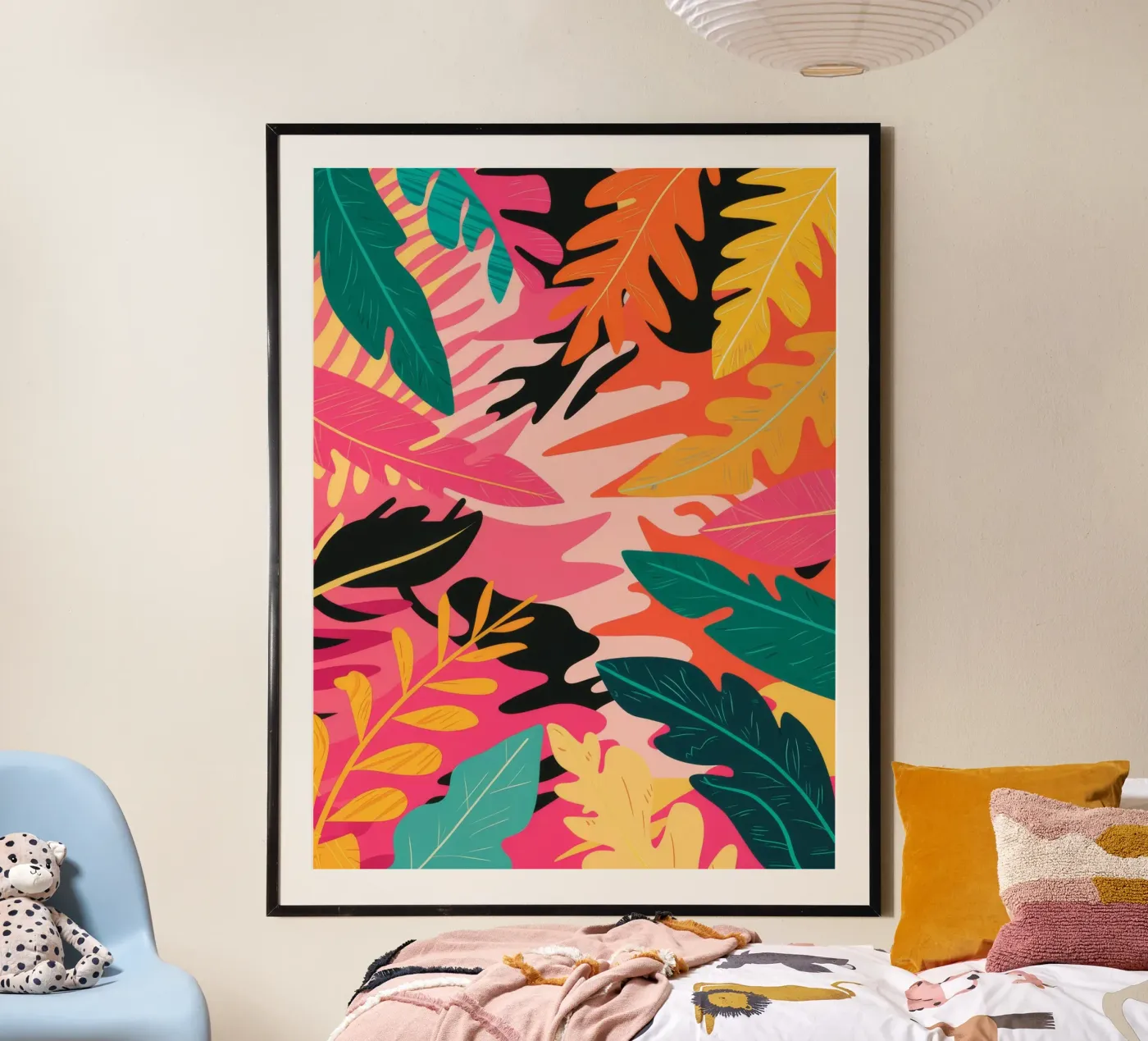 Forme astratte della giungla poster da Paez Harmony