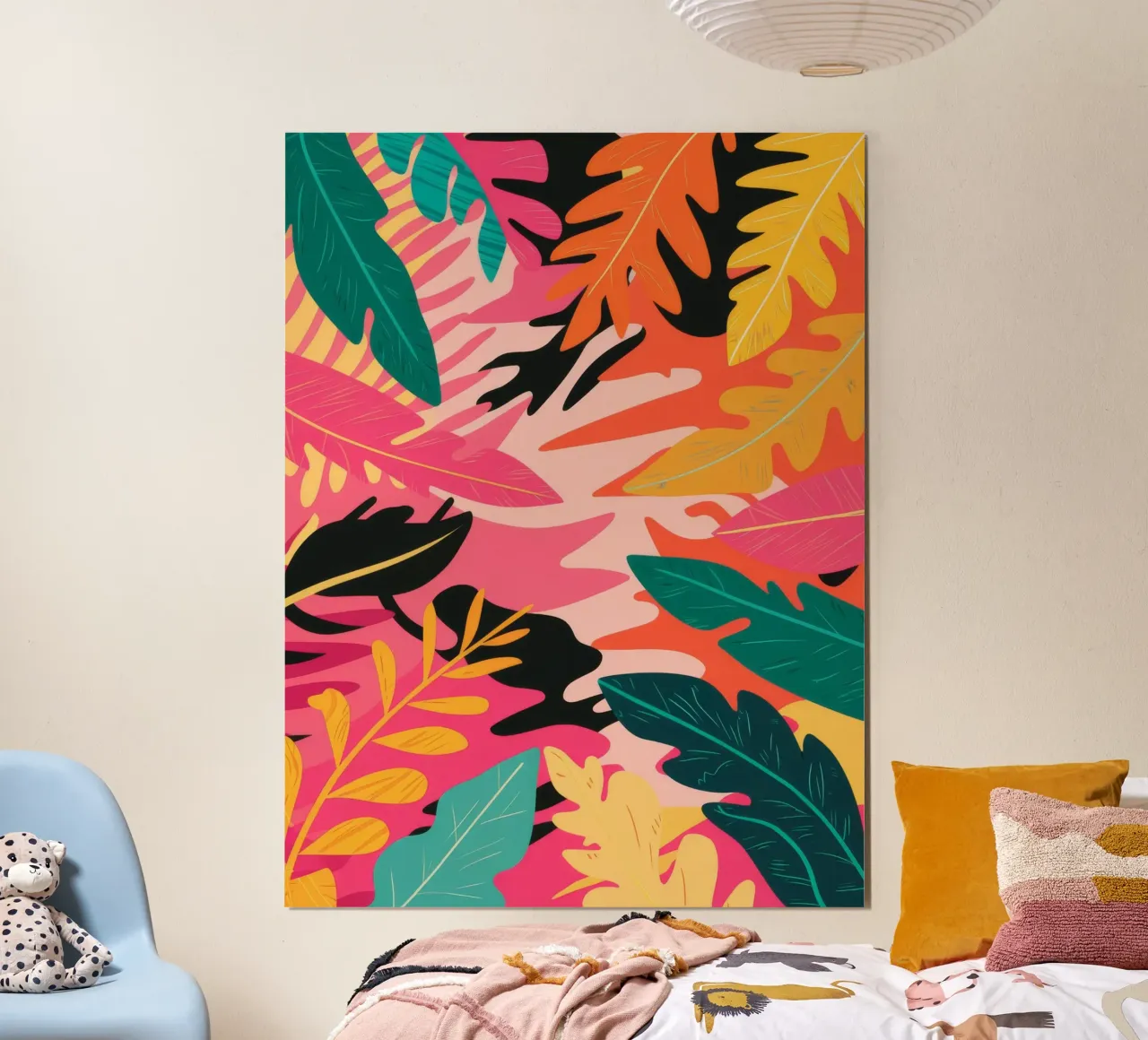 Abstract Jungle Forms hahnemühle by Paez Harmony