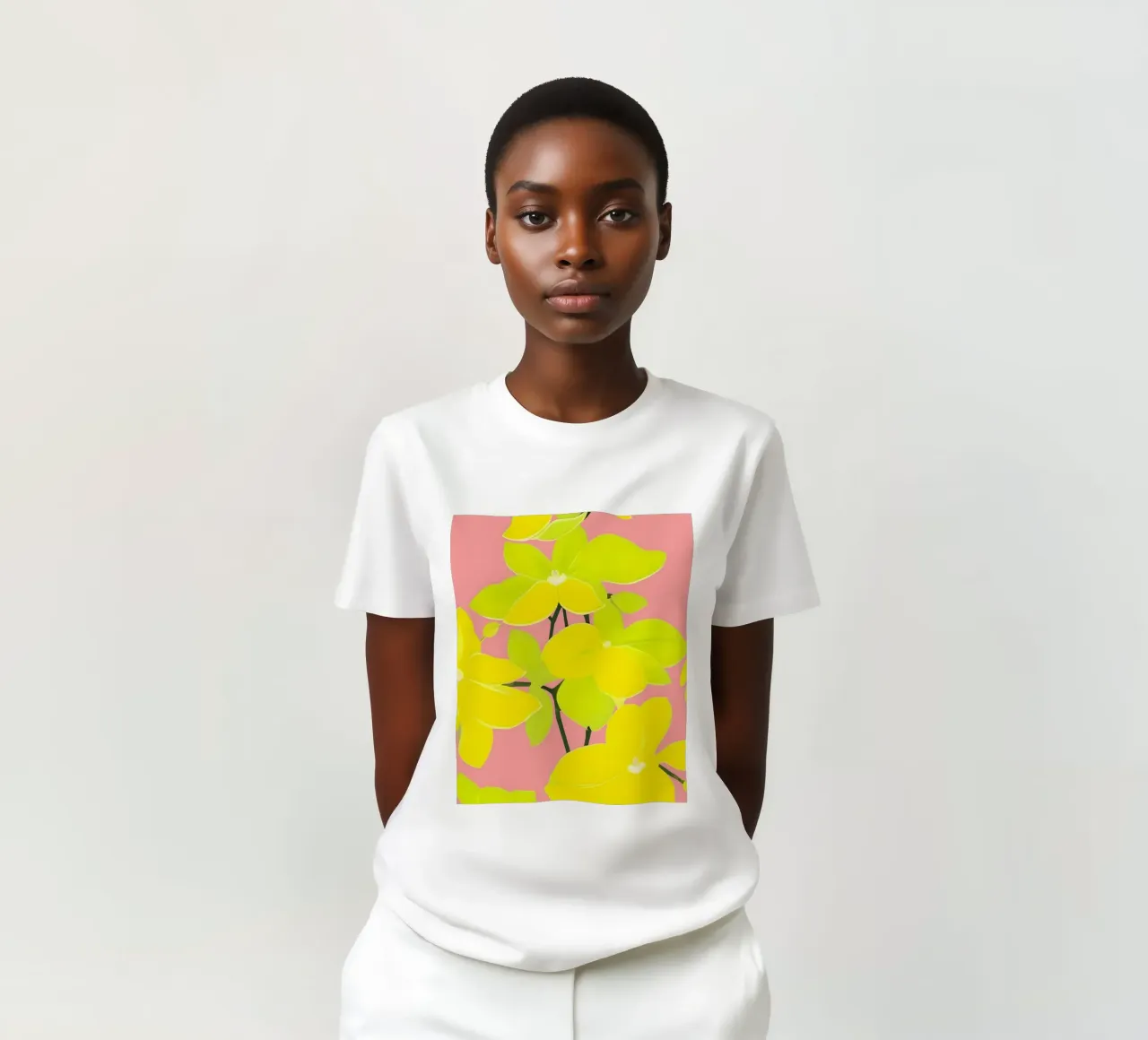 Dove il sole fiorisce più forte delle parole : Orchidea Mokara t-shirt da 83oranges