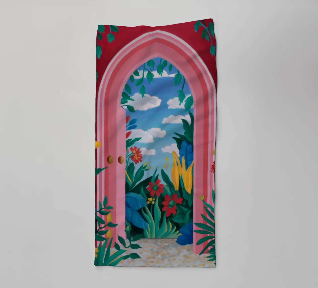 Porta ad arco Paradiso asciugamano da bagno da Paez Harmony
