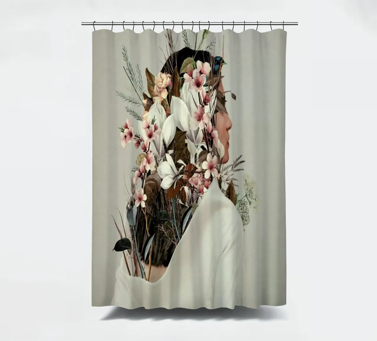 You Gifted Me An Autumn shower curtain by Frank Moth