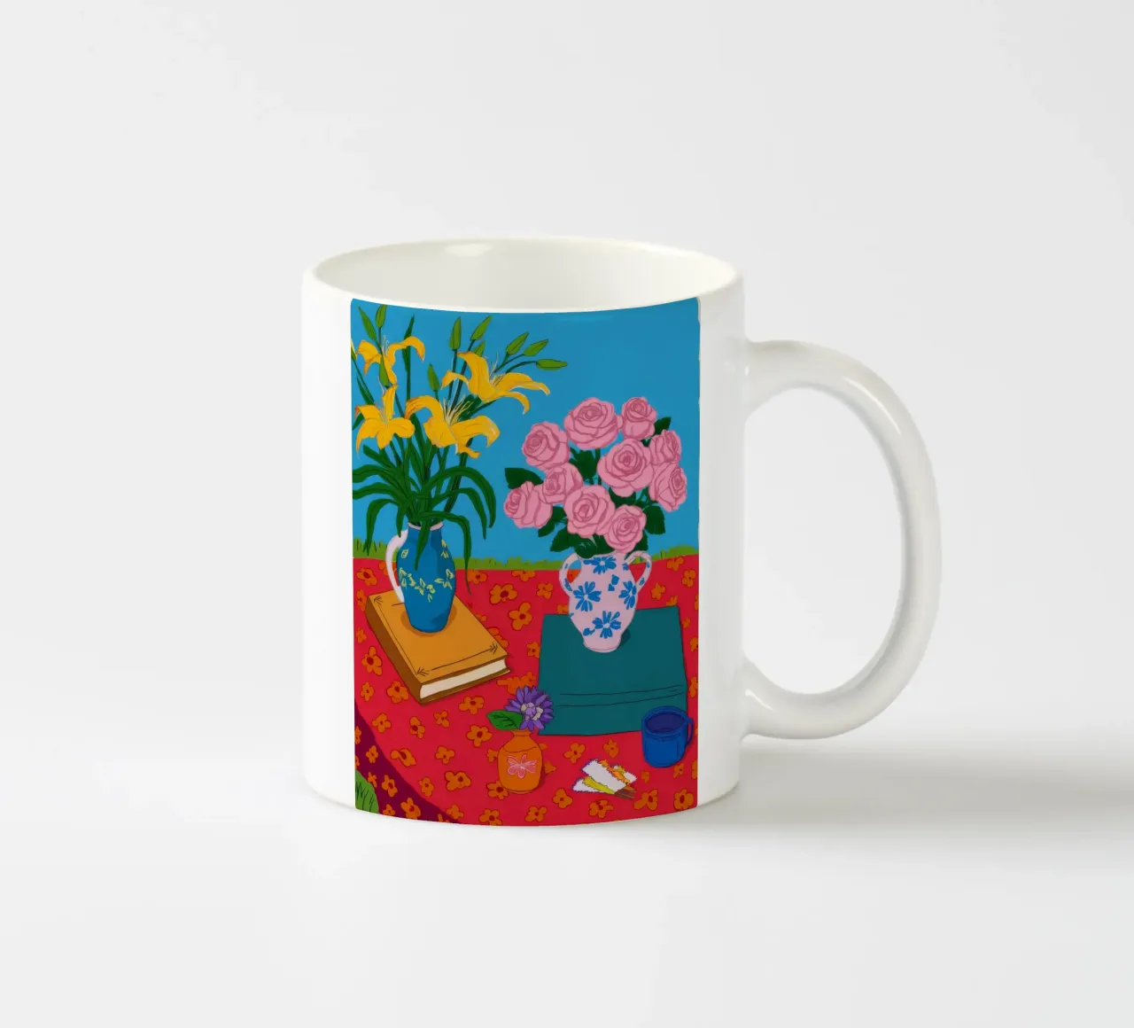 Tè delle rose tazza in ceramica da Paez Harmony