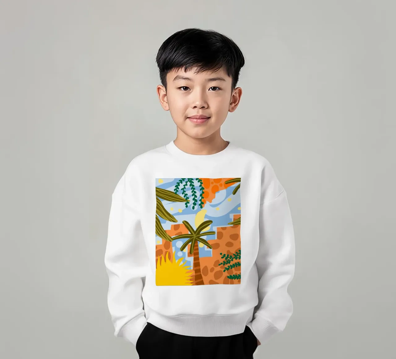 Un buen día comienza con una buena mentalidad sudadera para niño de 83oranges