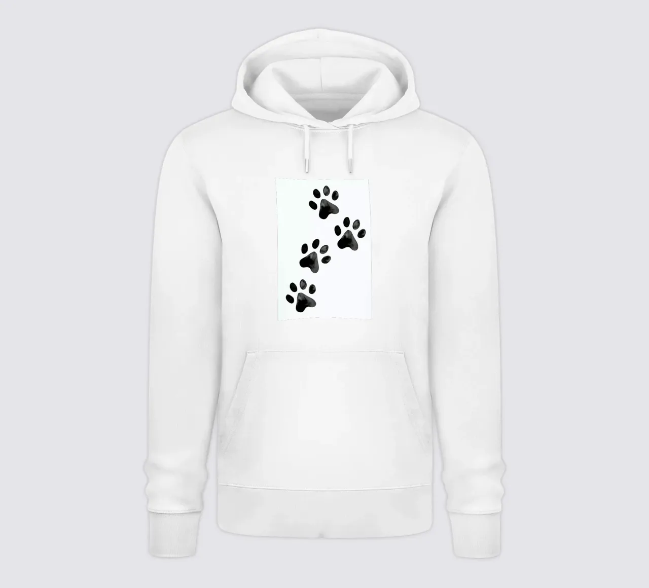 Pawprints felpa con cappuccio da Little Flourishes