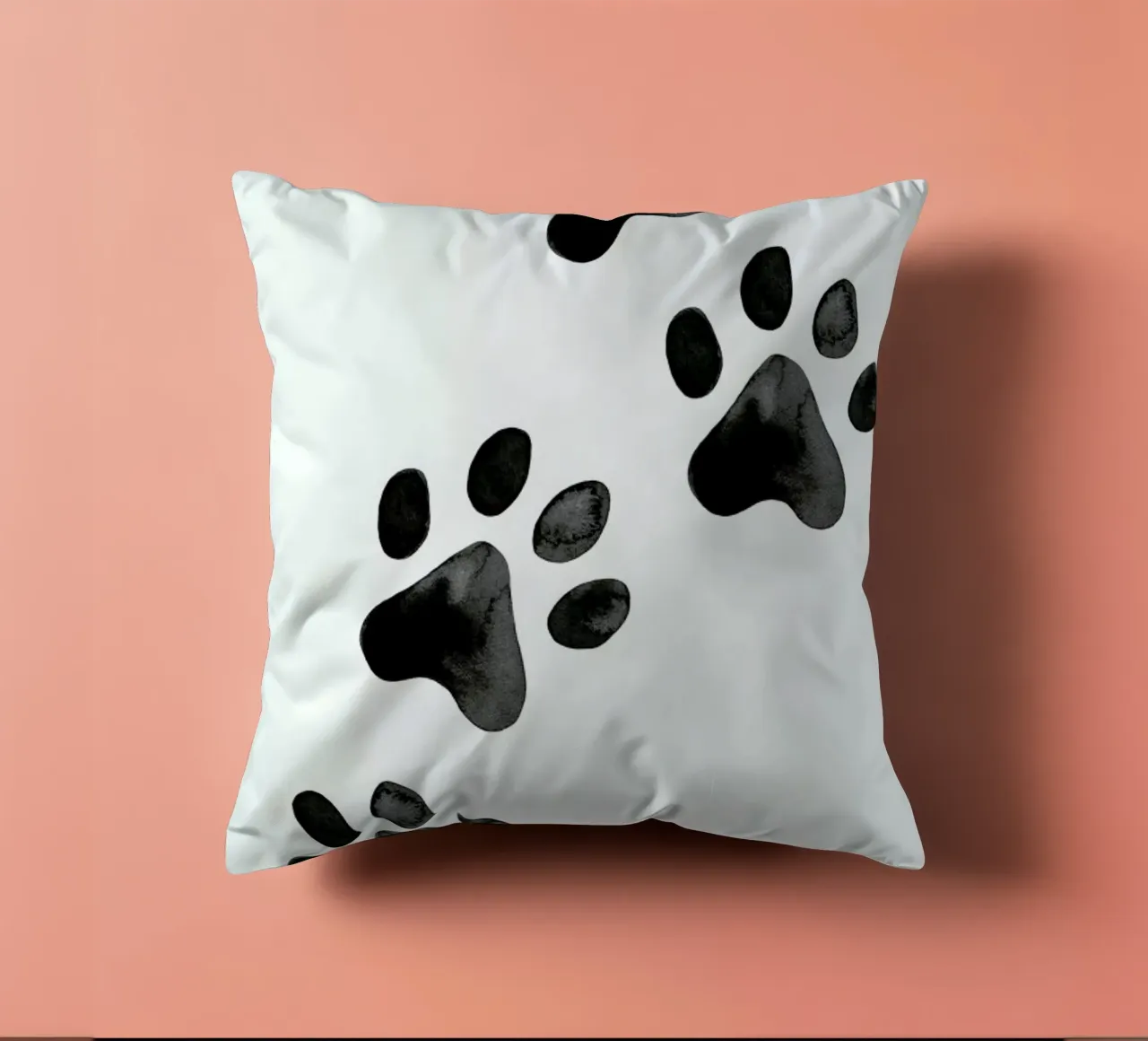 Pawprints cuscino da Little Flourishes