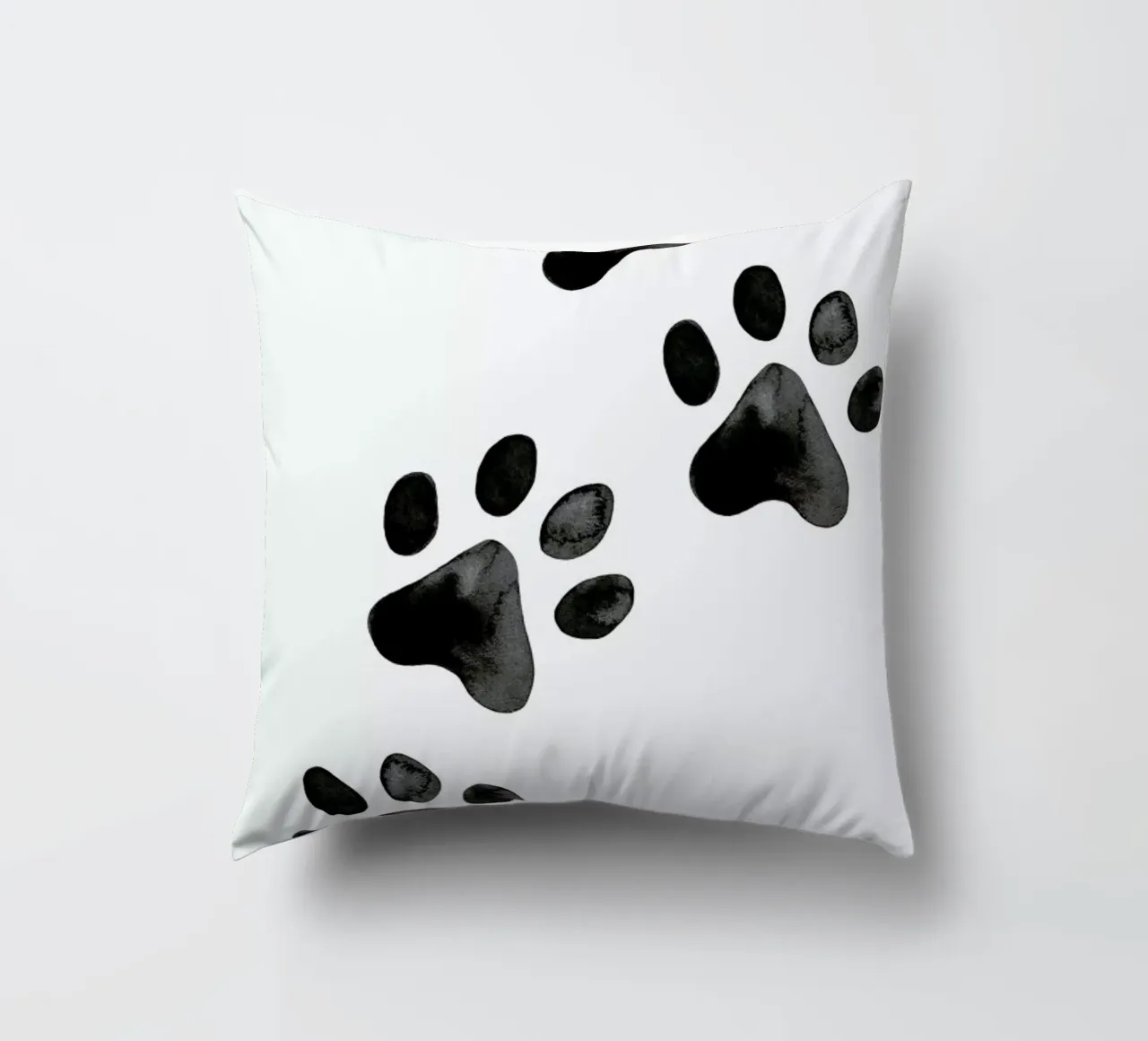 Pawprints cuscino da Little Flourishes