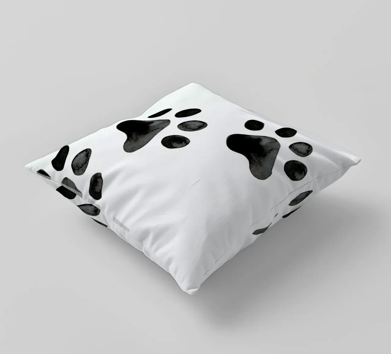 Pawprints cuscino da Little Flourishes