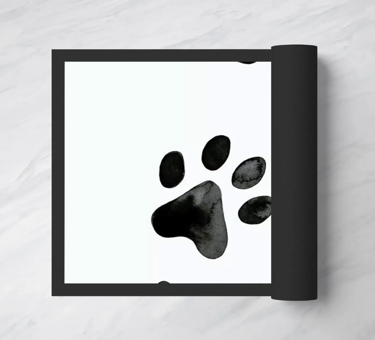 Pawprints zerbino da Little Flourishes