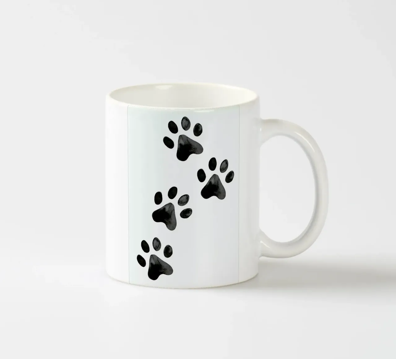 Pawprints tazza in ceramica da Little Flourishes