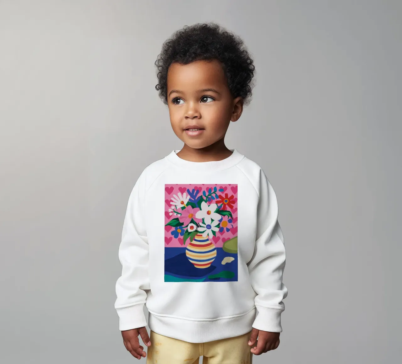 Florero Arco Iris Delight sudadera de bebé de Haven Mirage