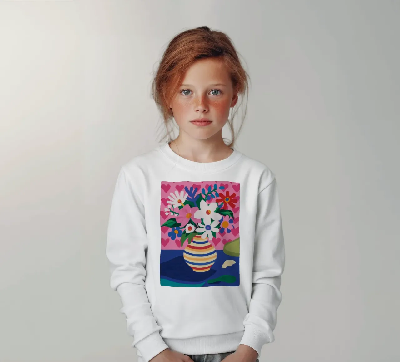 Florero Arco Iris Delight sudadera para niño de Haven Mirage
