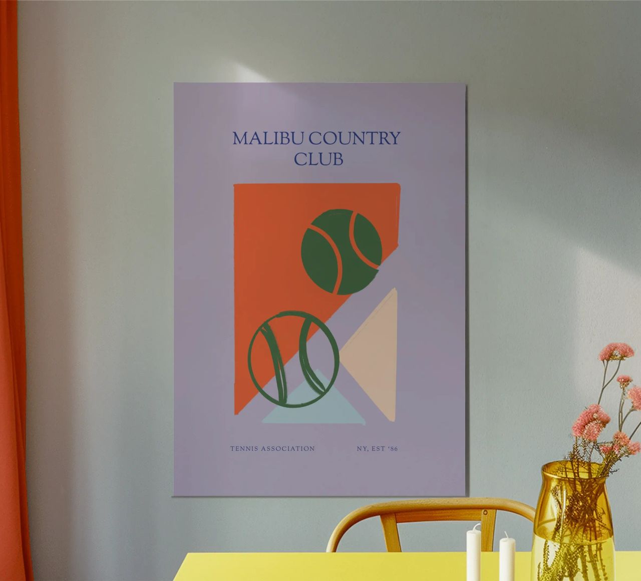 Malibu Country Club poster by treechild