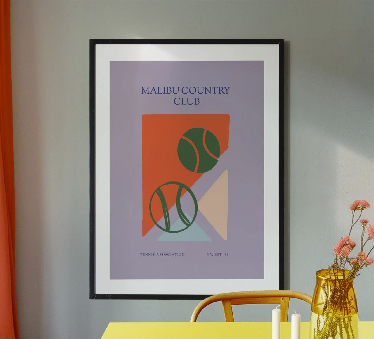 Malibu Country Club poster by treechild