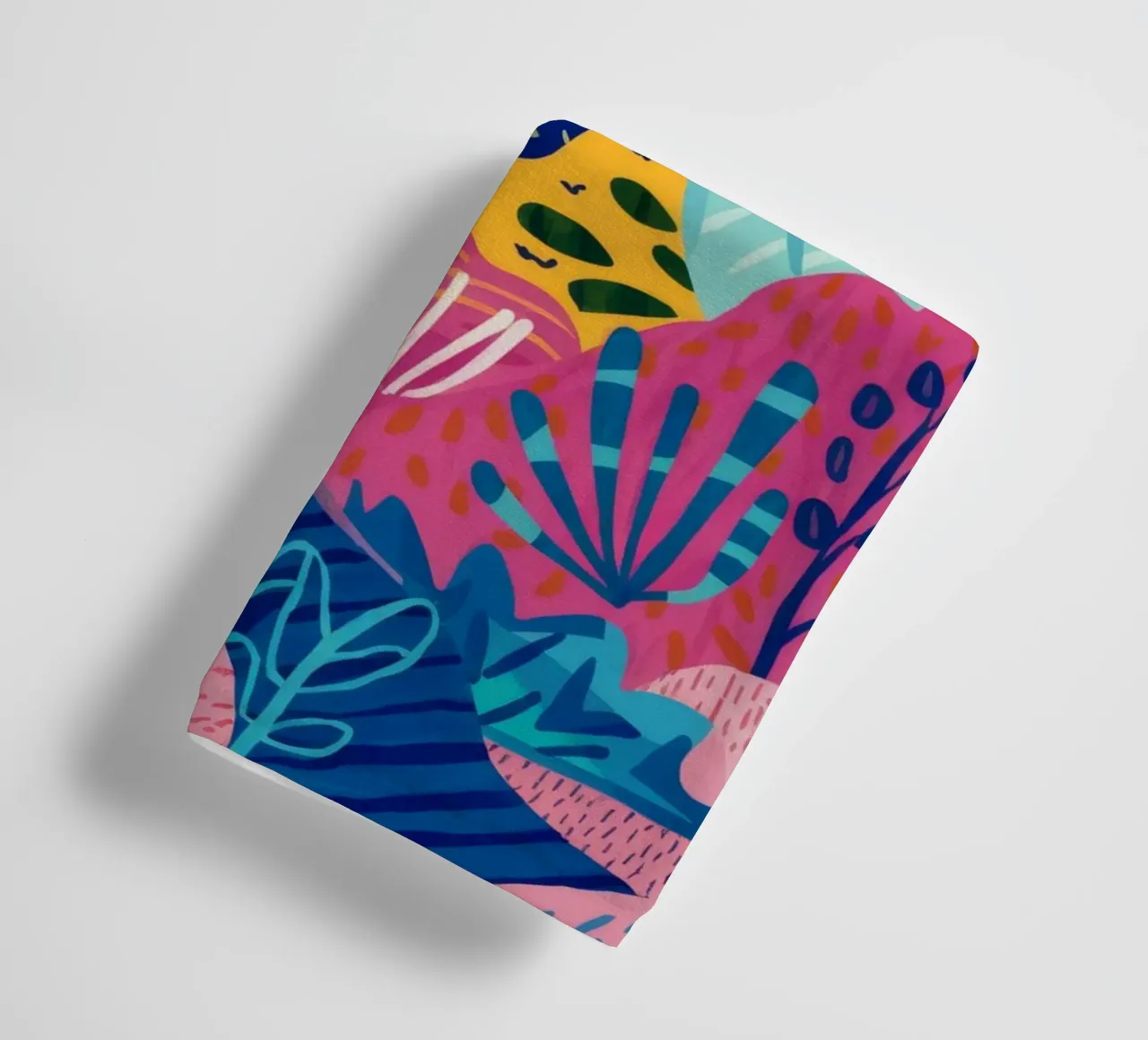 Abstract Jungle Forms towel by Haven Mirage