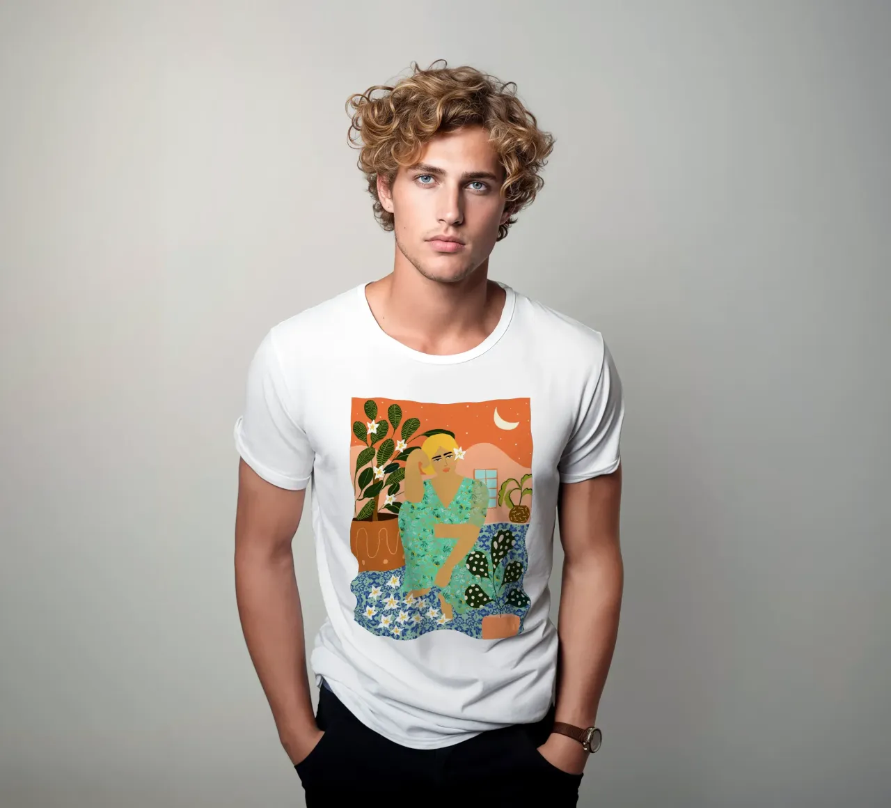 Blumensammler T-Shirt von 83oranges