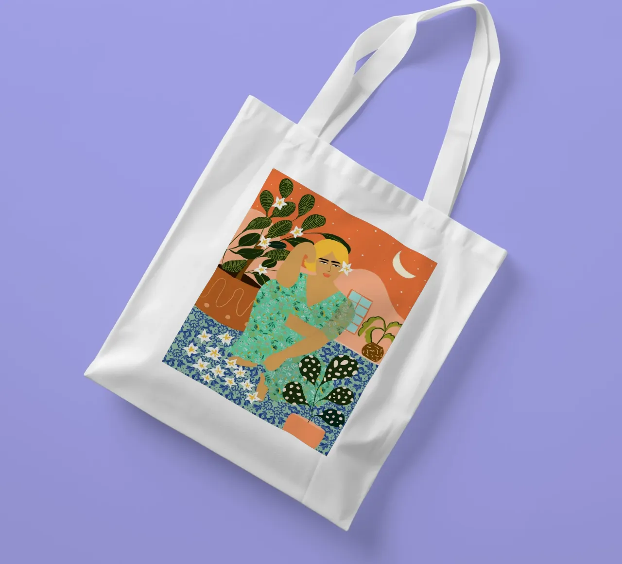 Flower Collector tote bag by 83oranges