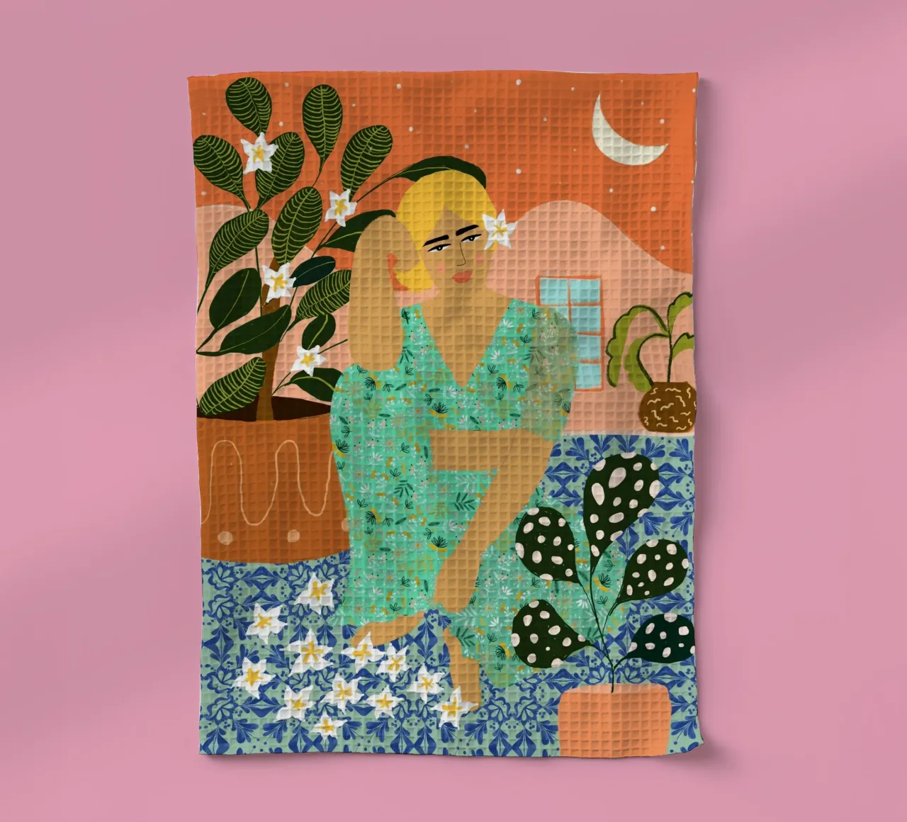 Collezionista di fiori canovaccio da cucina da 83oranges