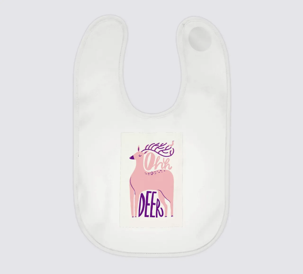 Oh Deer bavaglino da Pure