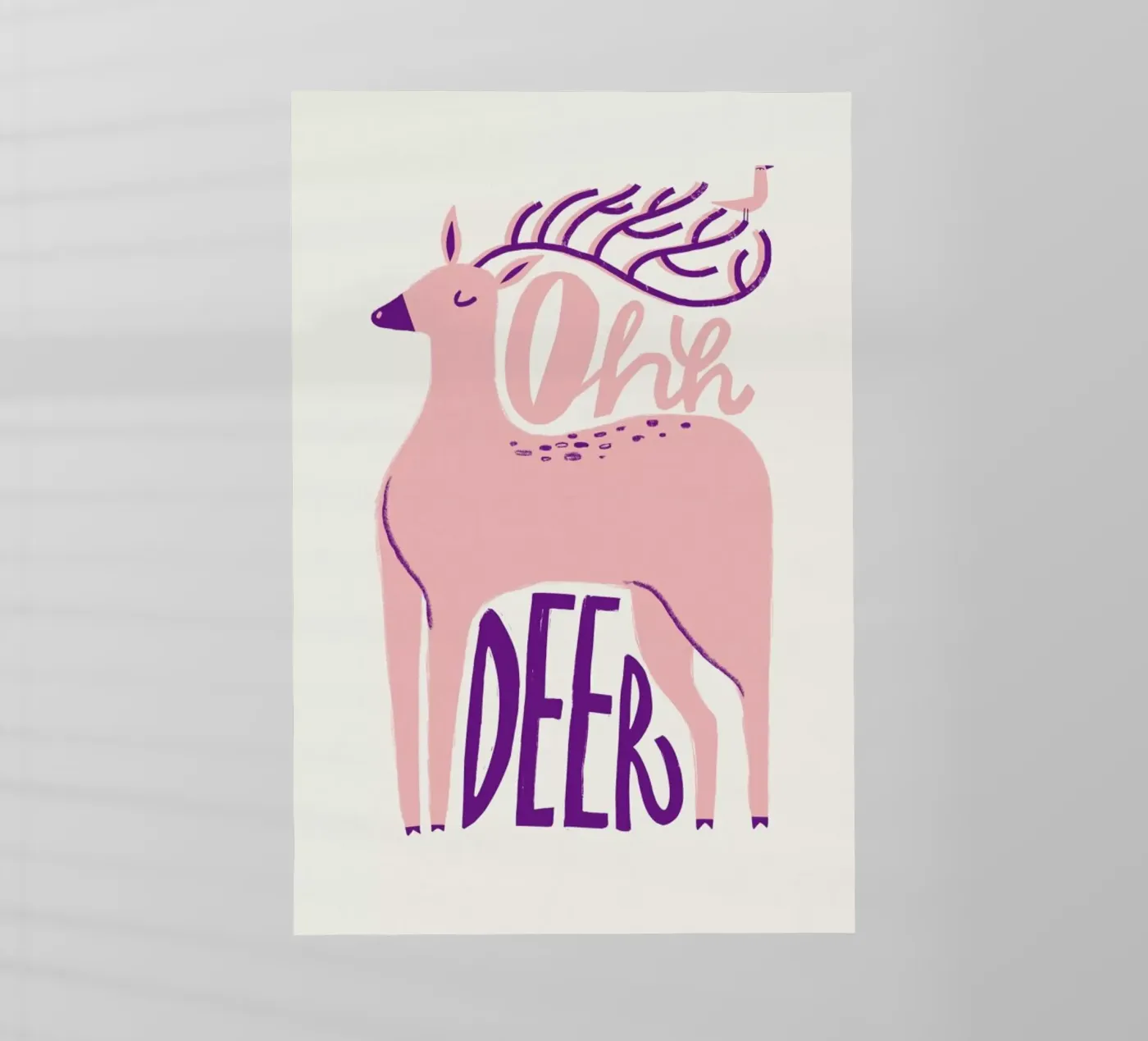 Oh Deer pellicola backlit da Pure