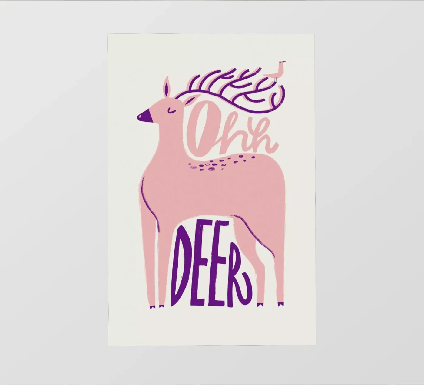 Oh Deer pellicola backlit da Pure