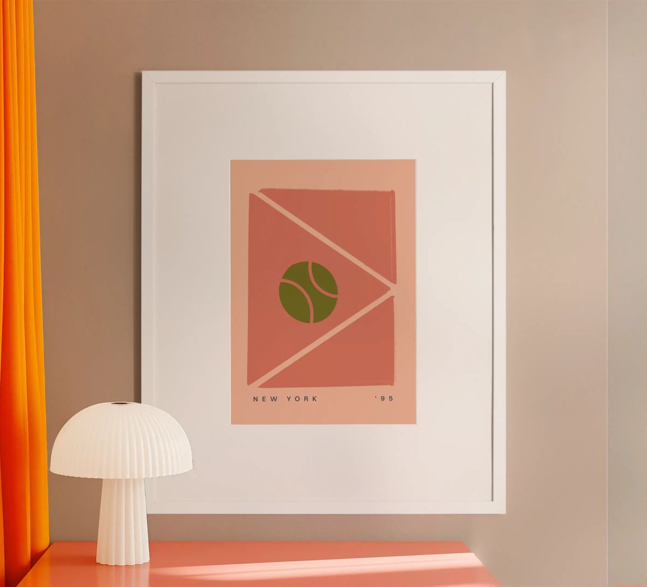 New York Tennis `95 No  02 poster by treechild