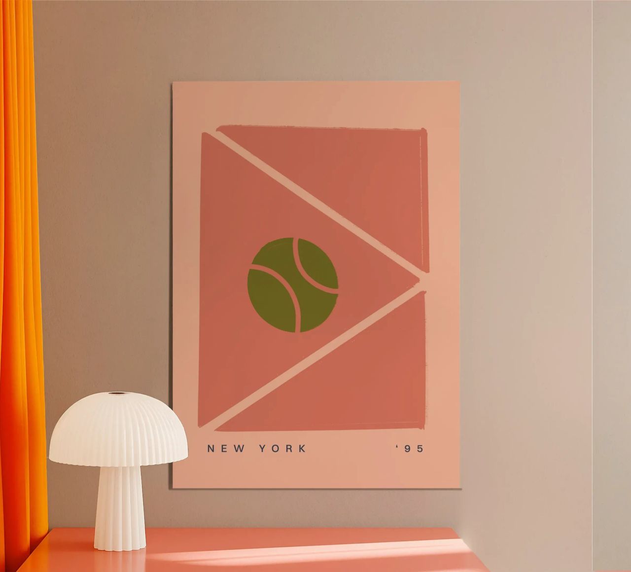 New York Tennis `95 No  02 poster by treechild