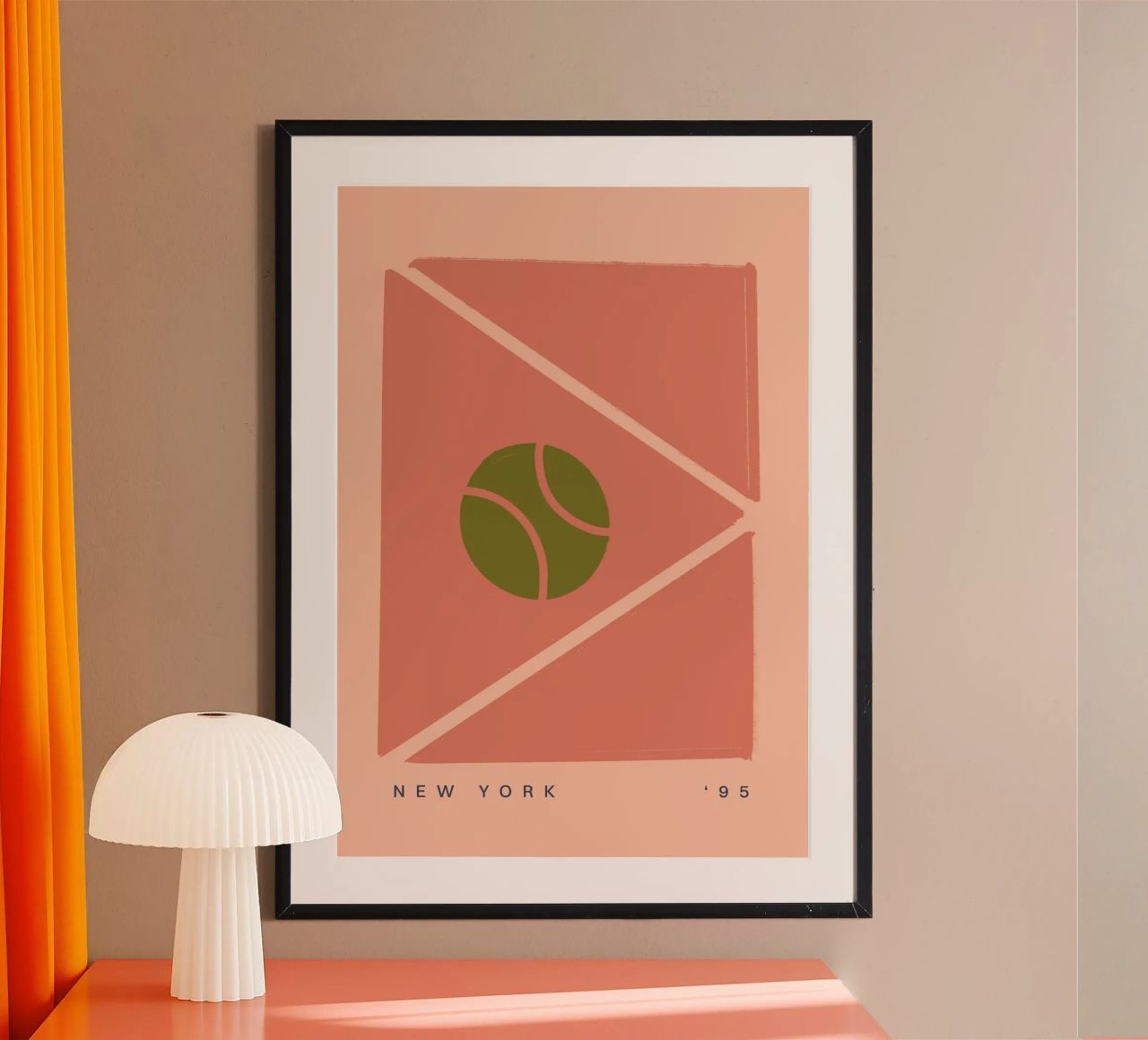 New York Tennis `95 No  02 poster by treechild