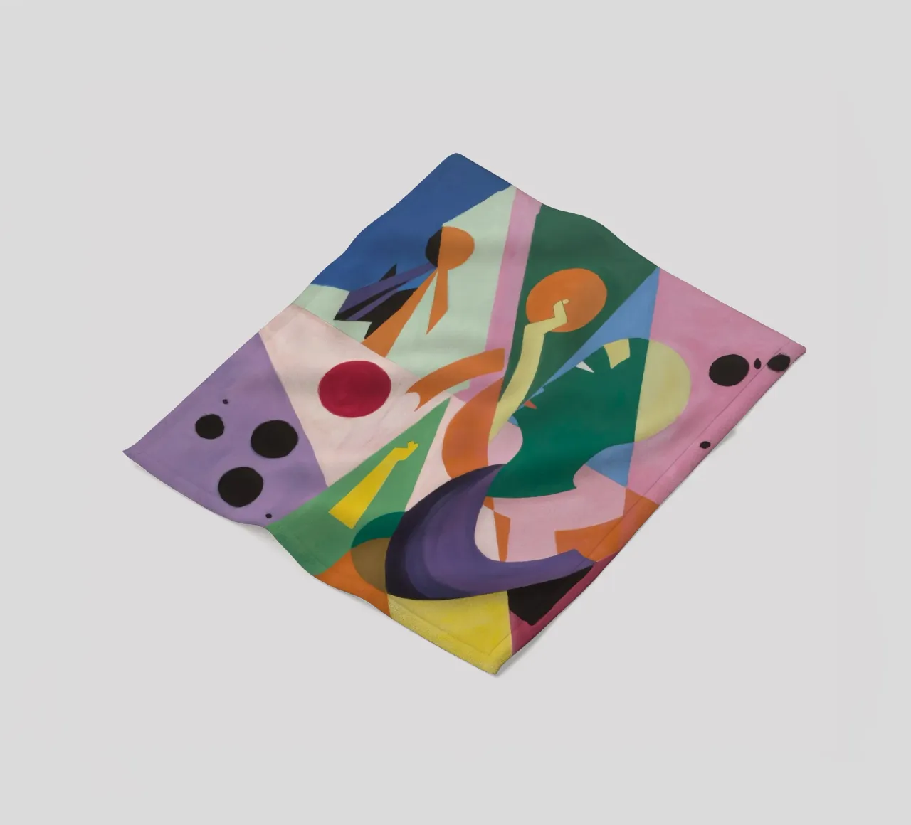 Cubist Motion Play Fleecedecke von Haven Mirage
