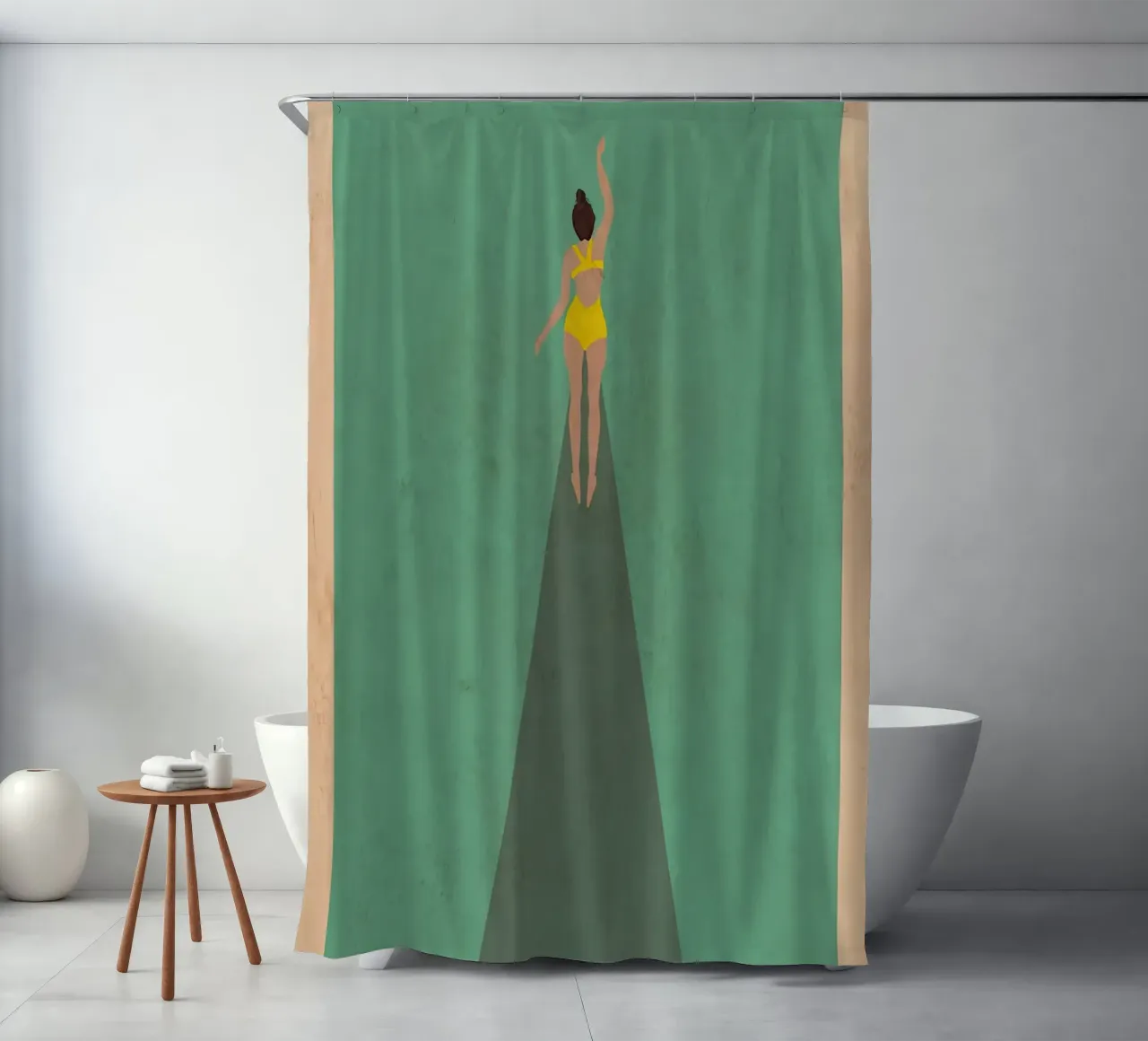Into The Water 2 shower curtain by burnet