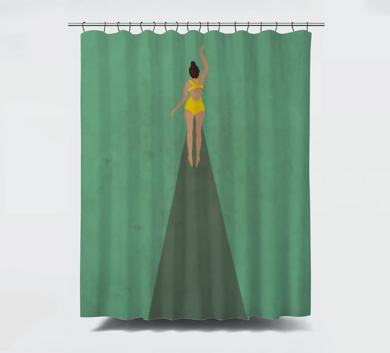 Into The Water 2 shower curtain by burnet