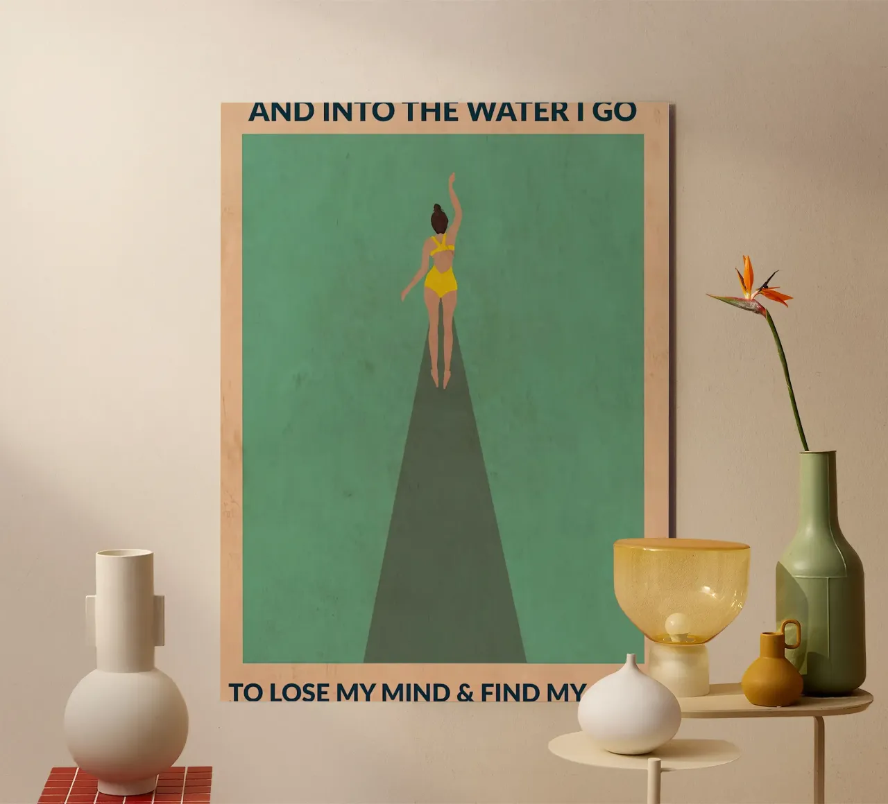 Into The Water 2 alu-dibond by burnet