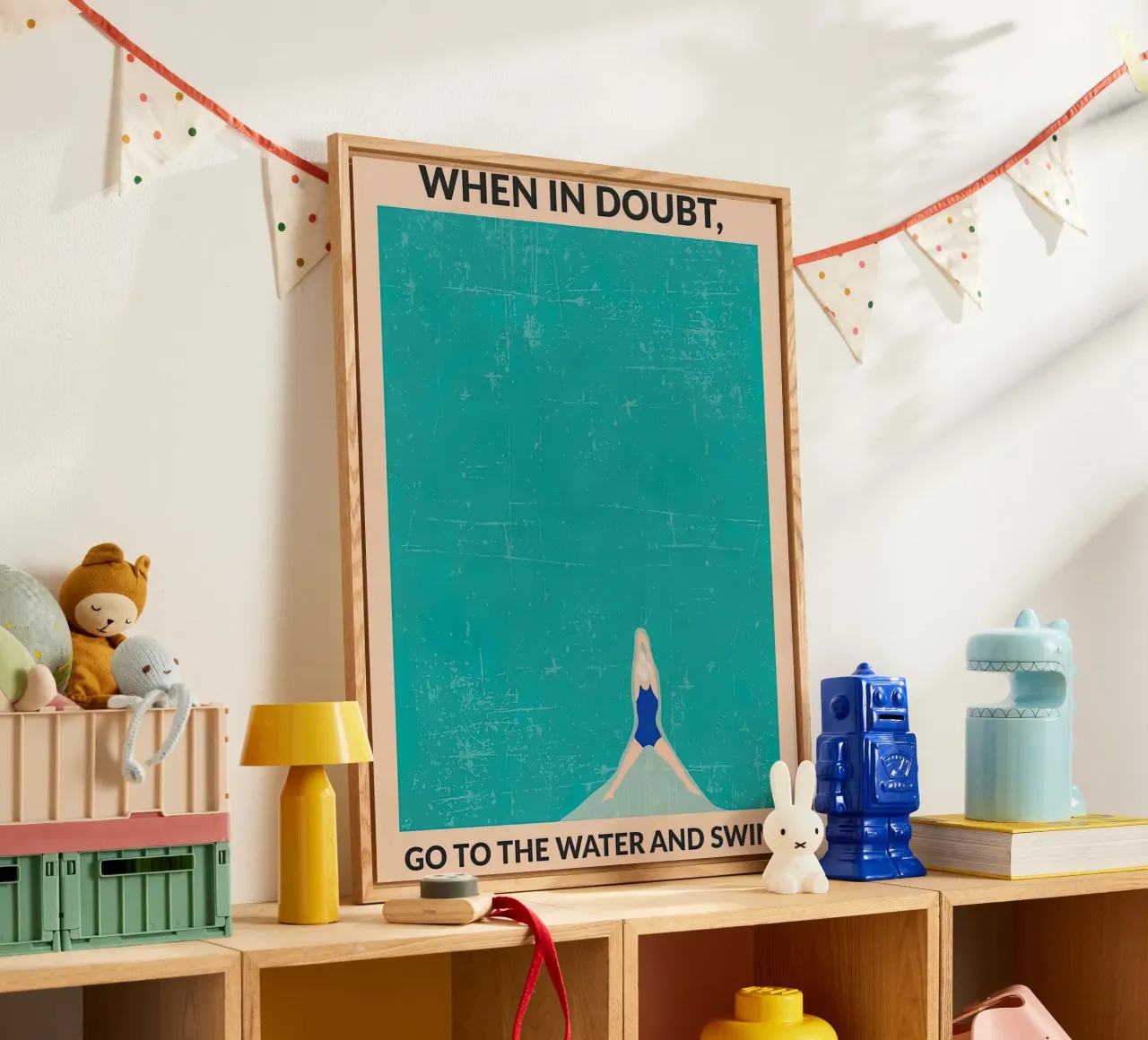 Open Water (Grey) acrylic glass by burnet