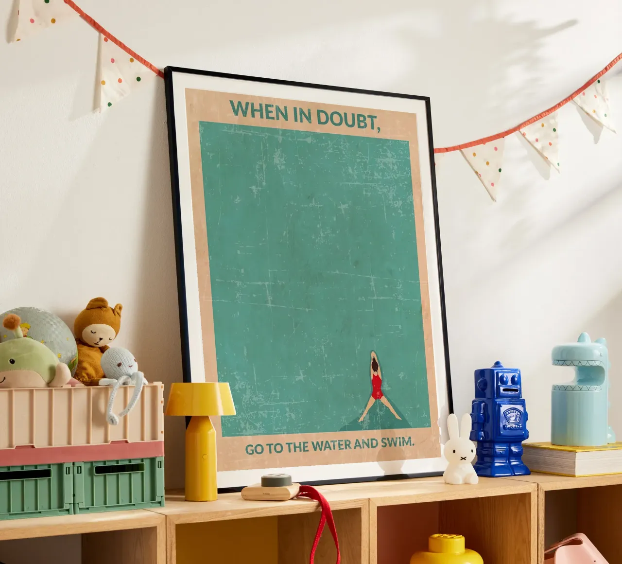 Acque libere poster da burnet