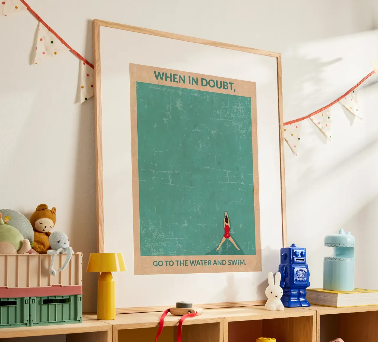 Acque libere poster da burnet