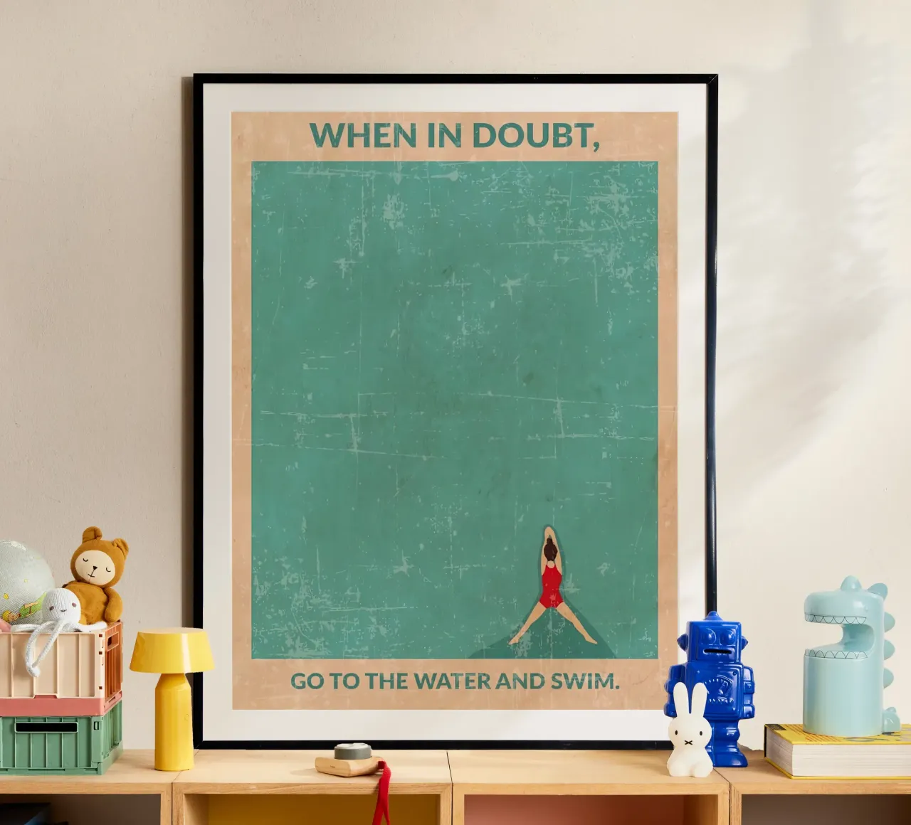 Acque libere poster da burnet